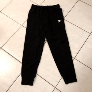 Women’s black Nike joggers